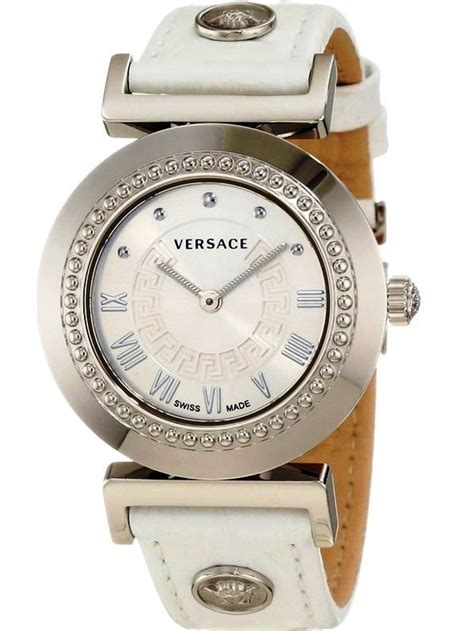 cilicone versace watch white and gold|macy's Versace watches.